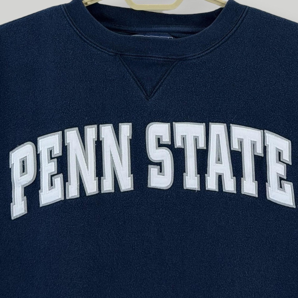 Penn State Nittany‎ Lions Sweatshirt Mens XL Blue NCAA Embroidered Crewneck